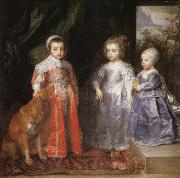 Anthony Van Dyck Portrait of the Children of Charles I of England USA oil painting reproduction